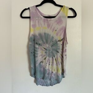 grayson threads | tie dye muscle tank top